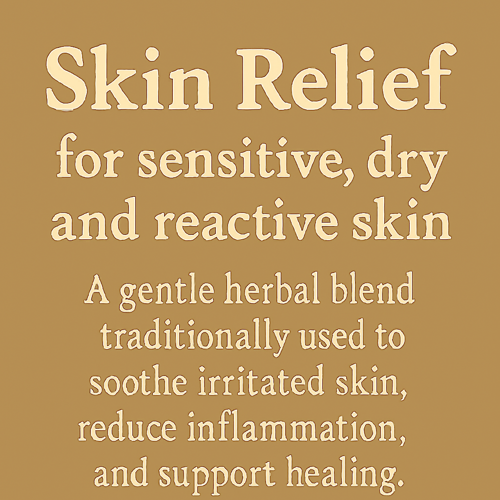 Skin Relief for Sensitive, Dry & Reactive Skin