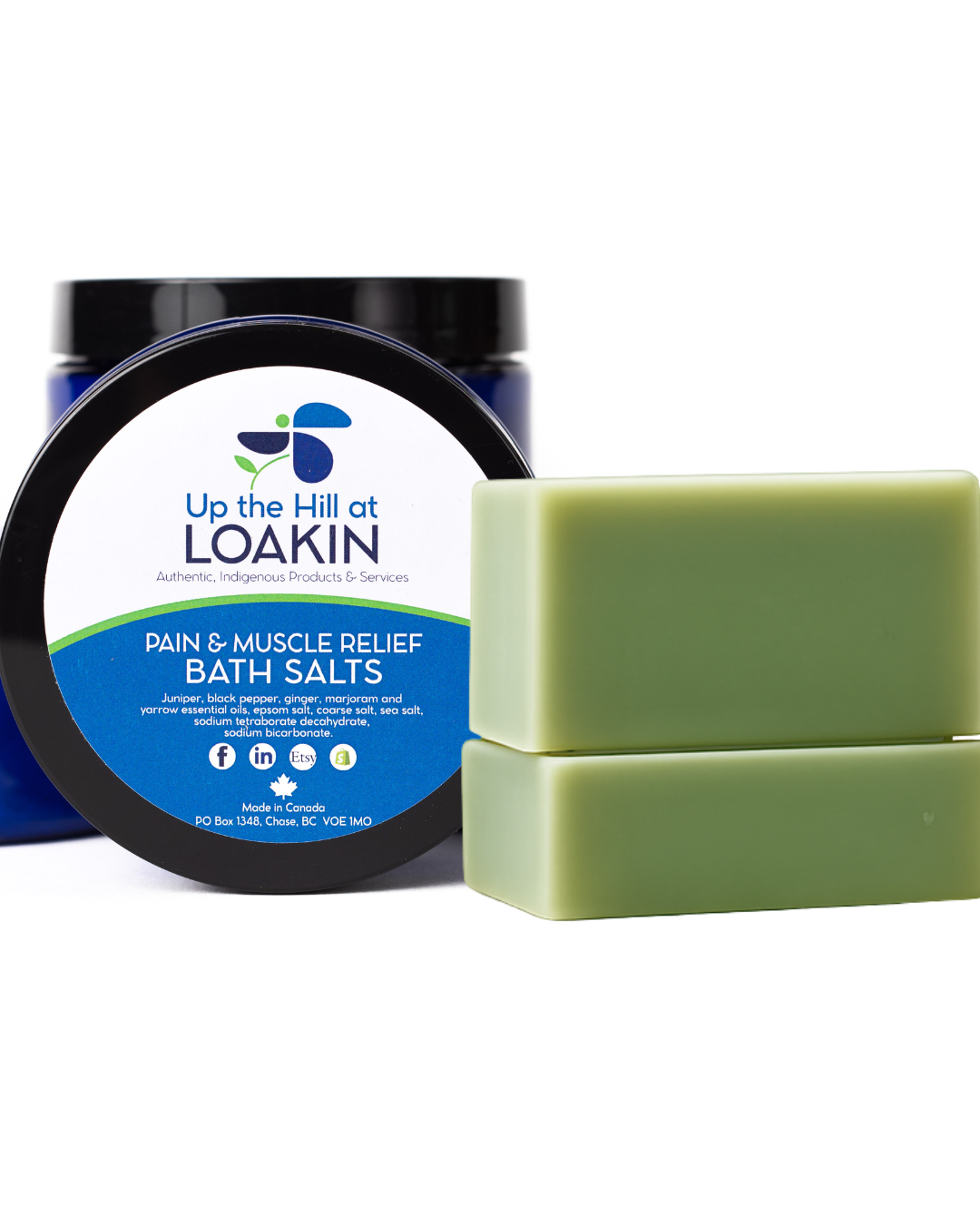 Birch & Botanicals Bath Set