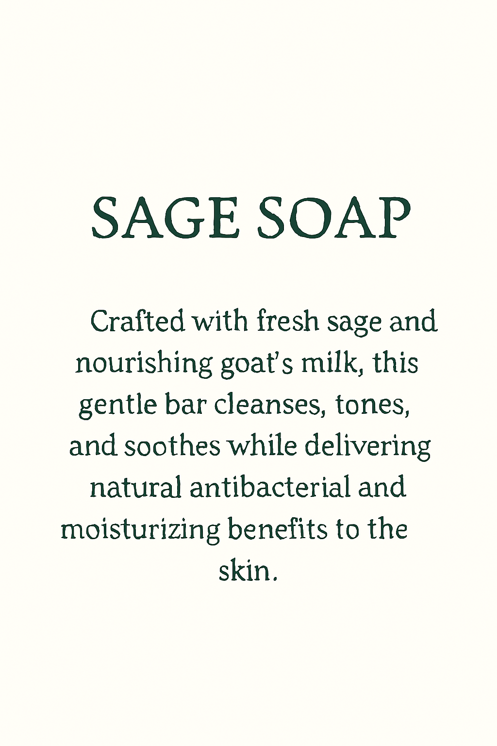 Sage Soap