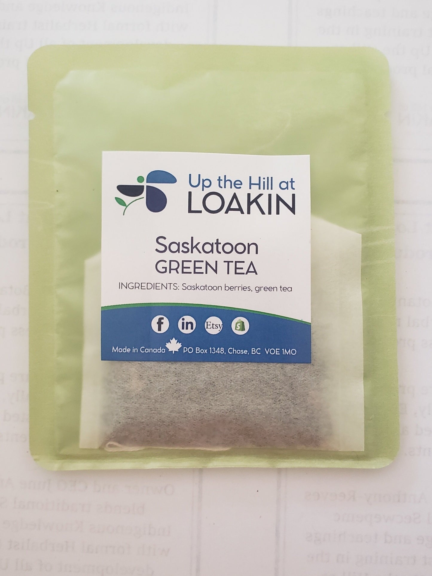 Saskatoon Green Tea