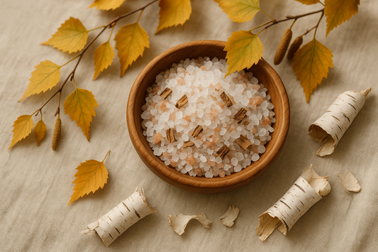 End Summer in a Good Way - Featured Product: Birch Bath Salts