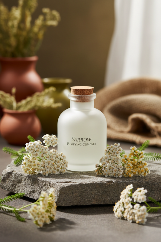 DIY Yarrow Face Wash Recipe to Soothe Inflammation