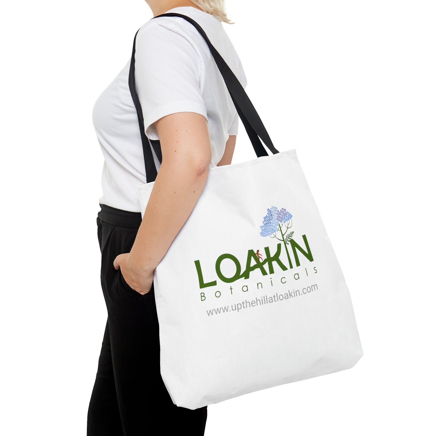 Up the Hill at Loakin Custom Branded Tote Bag (AOP)