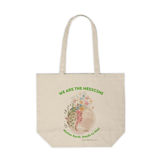 We are the Medicine Canvas Shopping Tote