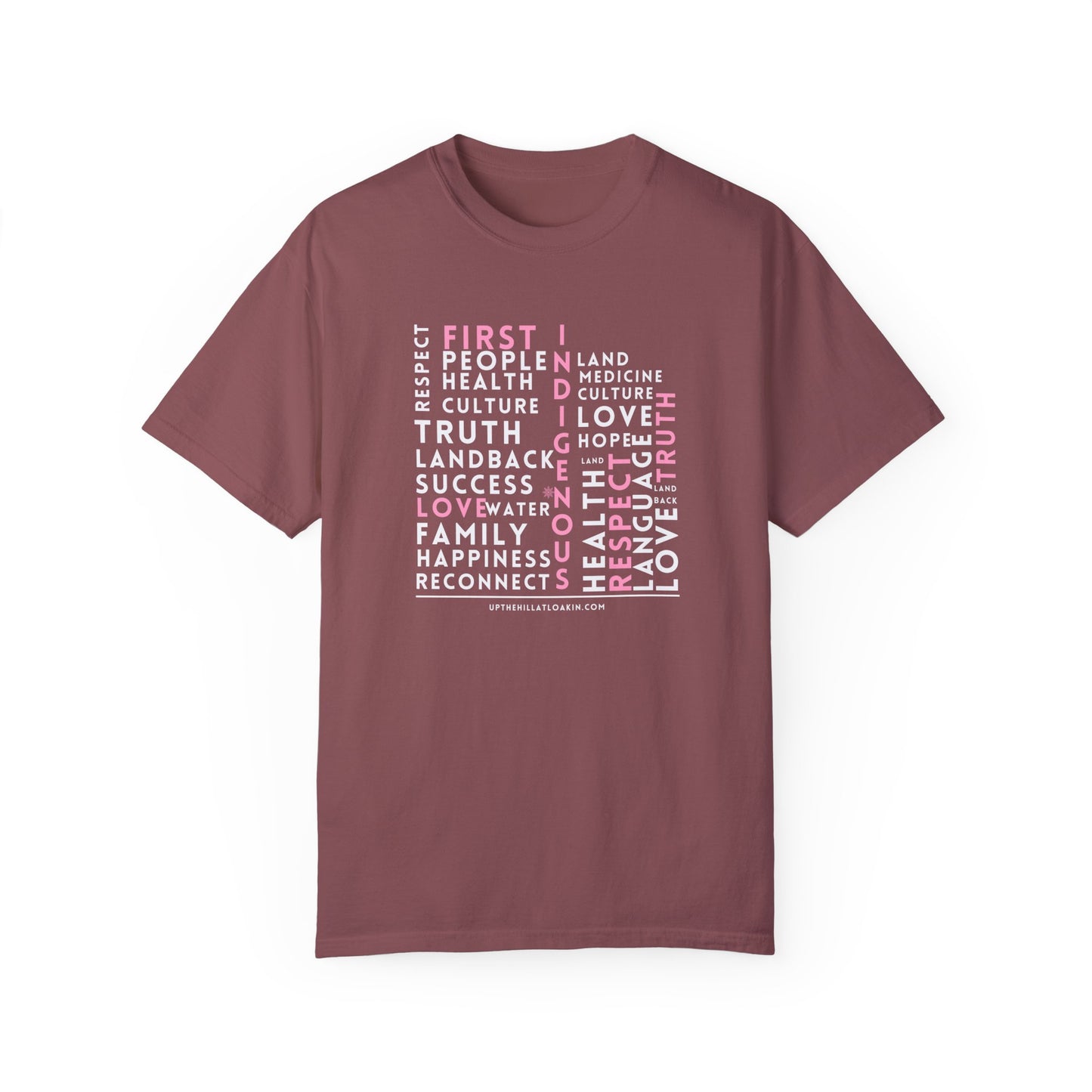 Indigenous Word Art Unisex T-shirt