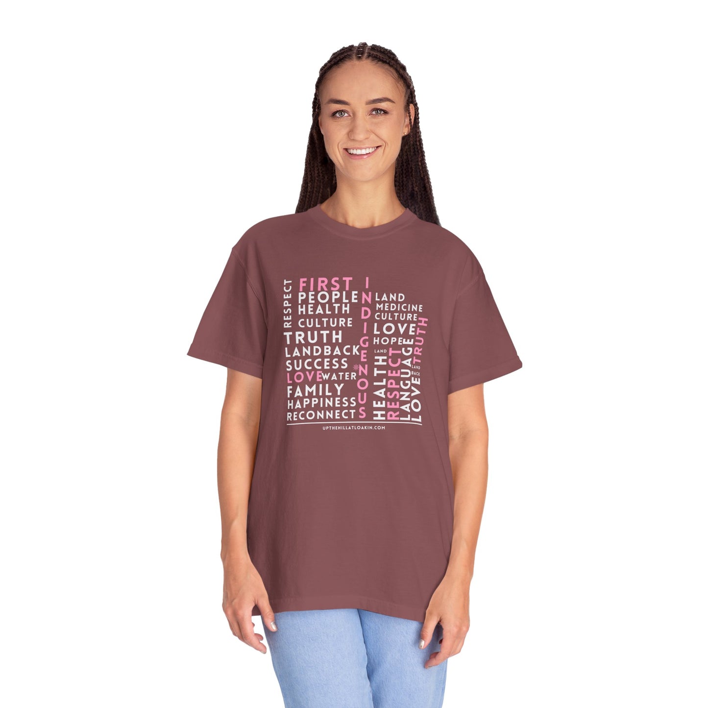 Indigenous Word Art Unisex T-shirt