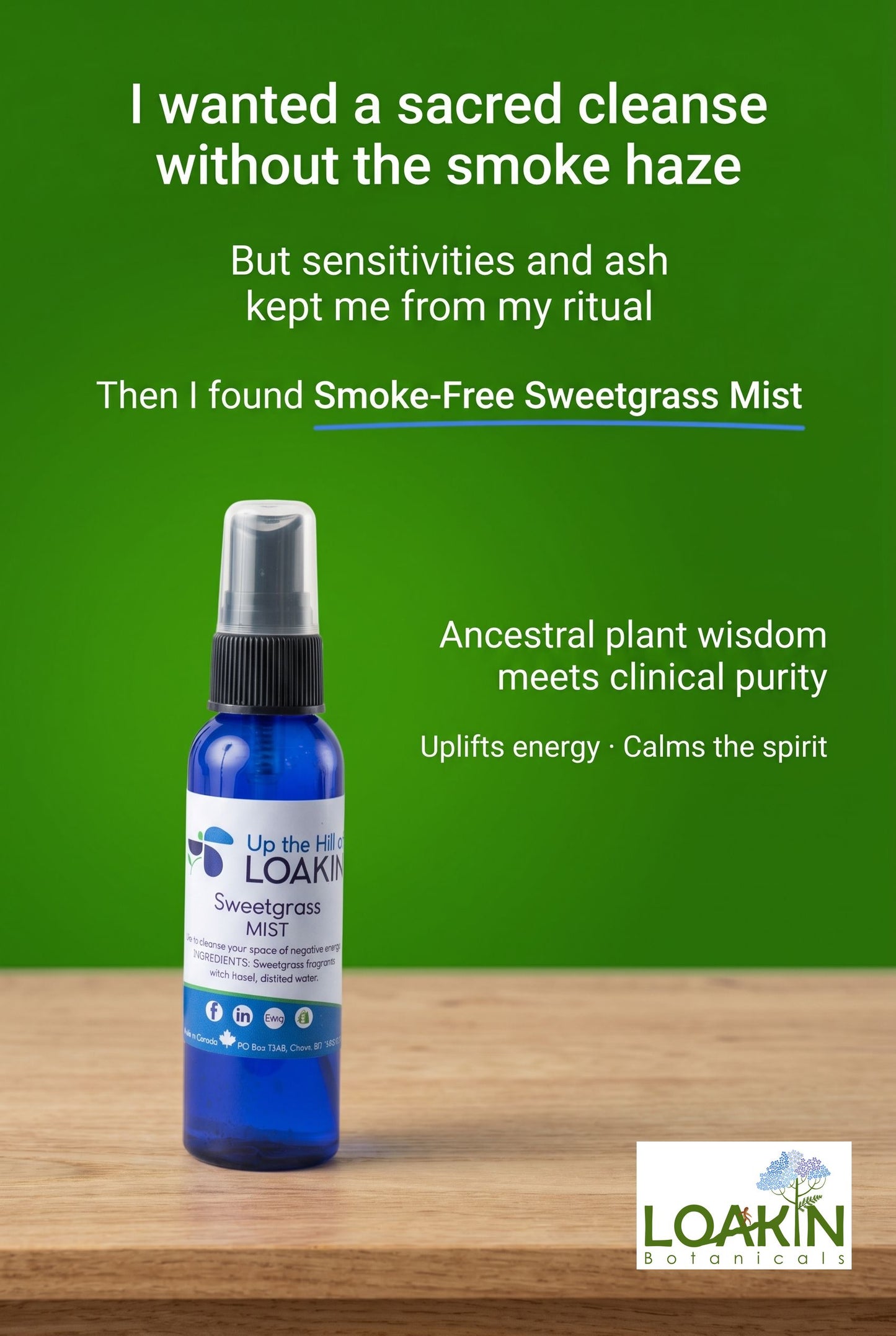Sweet Kwlékwle Mist (Sweetgrass)