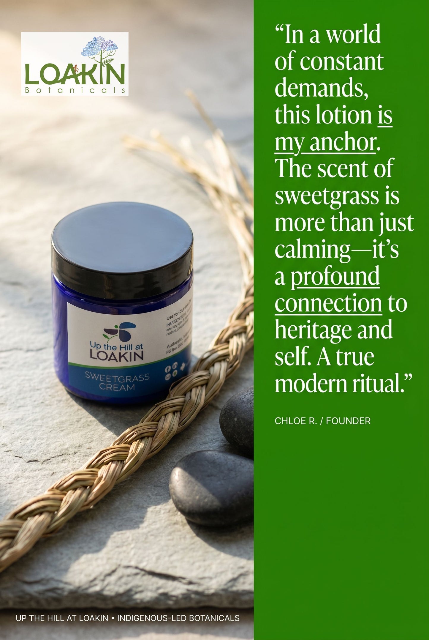 Sweetgrass Scented Lotion