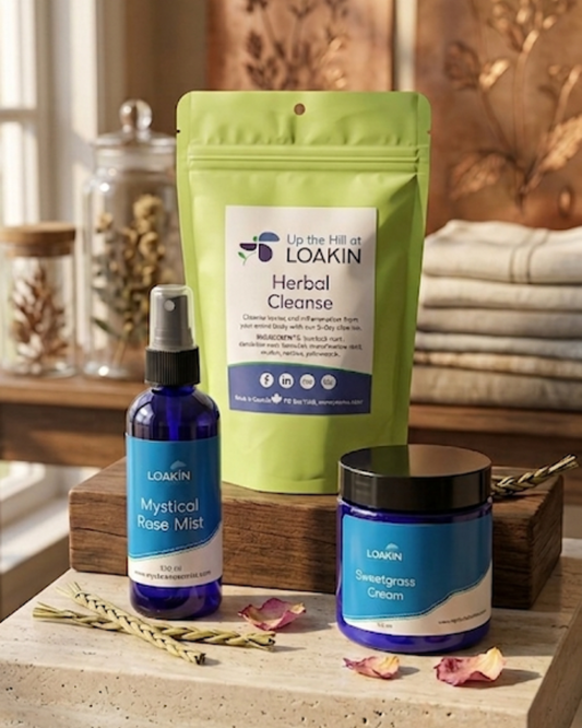 **New Product**:   Sweetgrass & Sacred Rose Botanical Cleanse Ritual