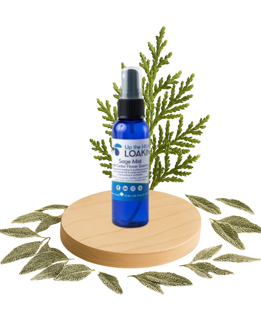 Kéwku w/Cedar Flower Essence Mist (Sage) Sage & Cedar Protection Spray