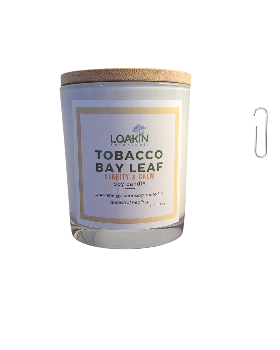 Sweet Tabacco Bayleaf Scented Candle