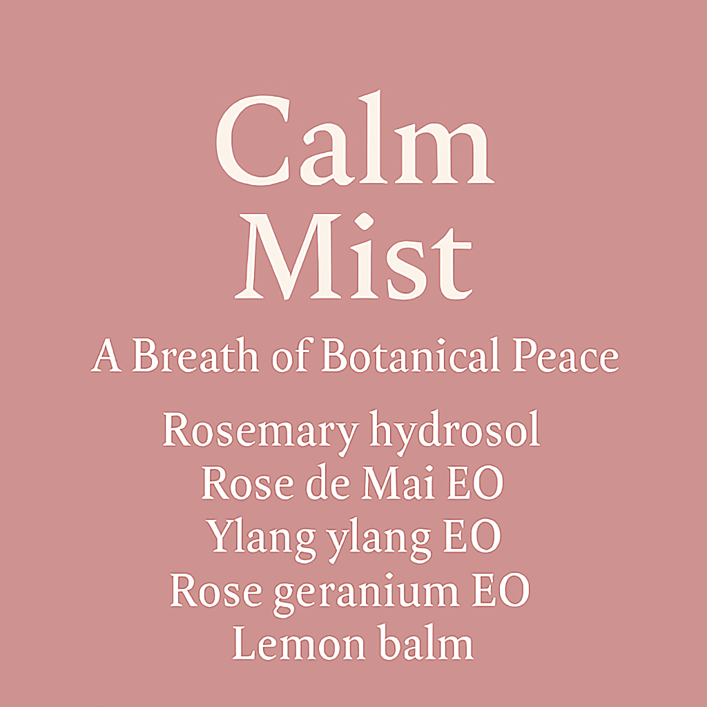 Calm Mist - A Botanical Ritual for Inner Peace and Emotional Reset
