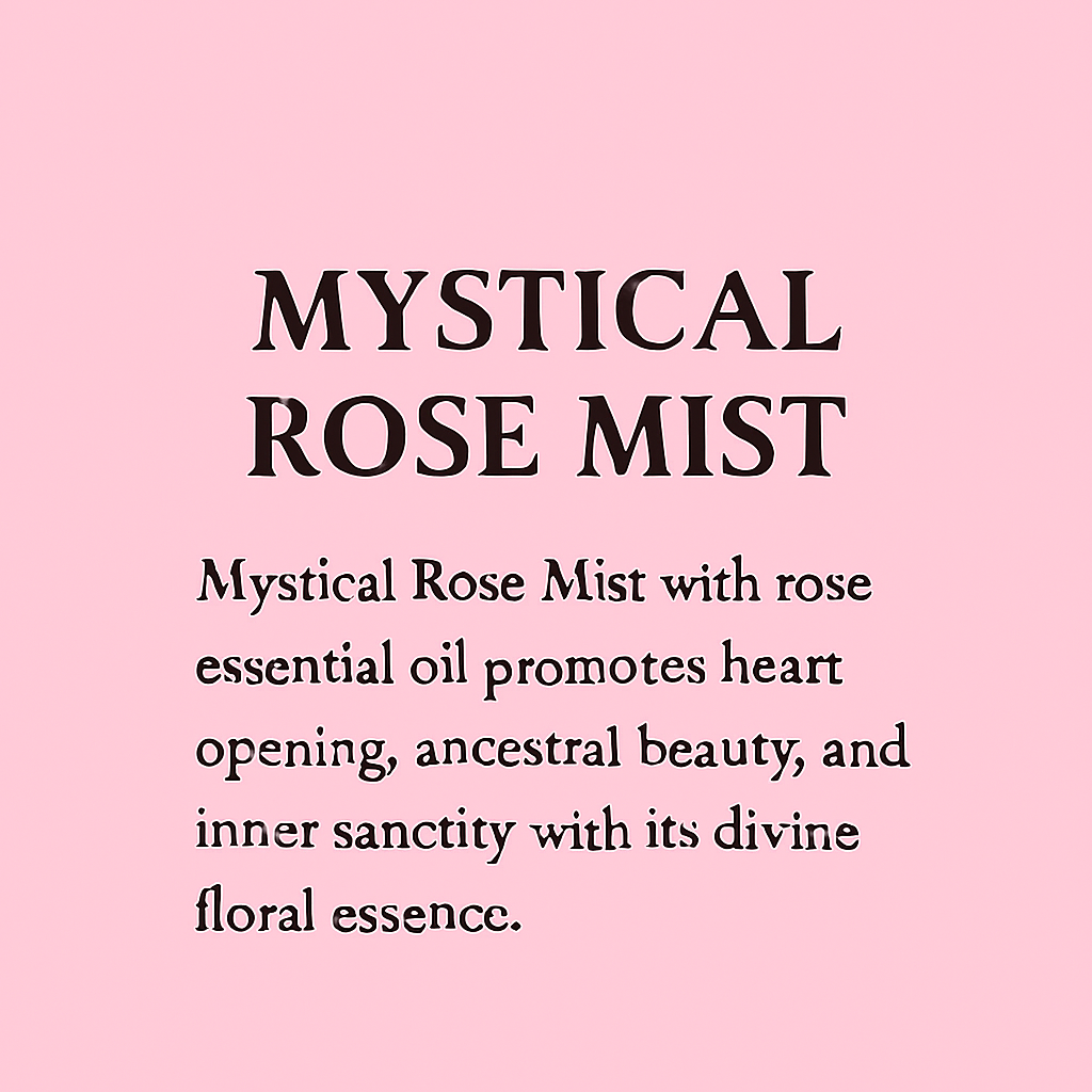 Mystical Rose Mist - Indigenous Floral Ritual Spray