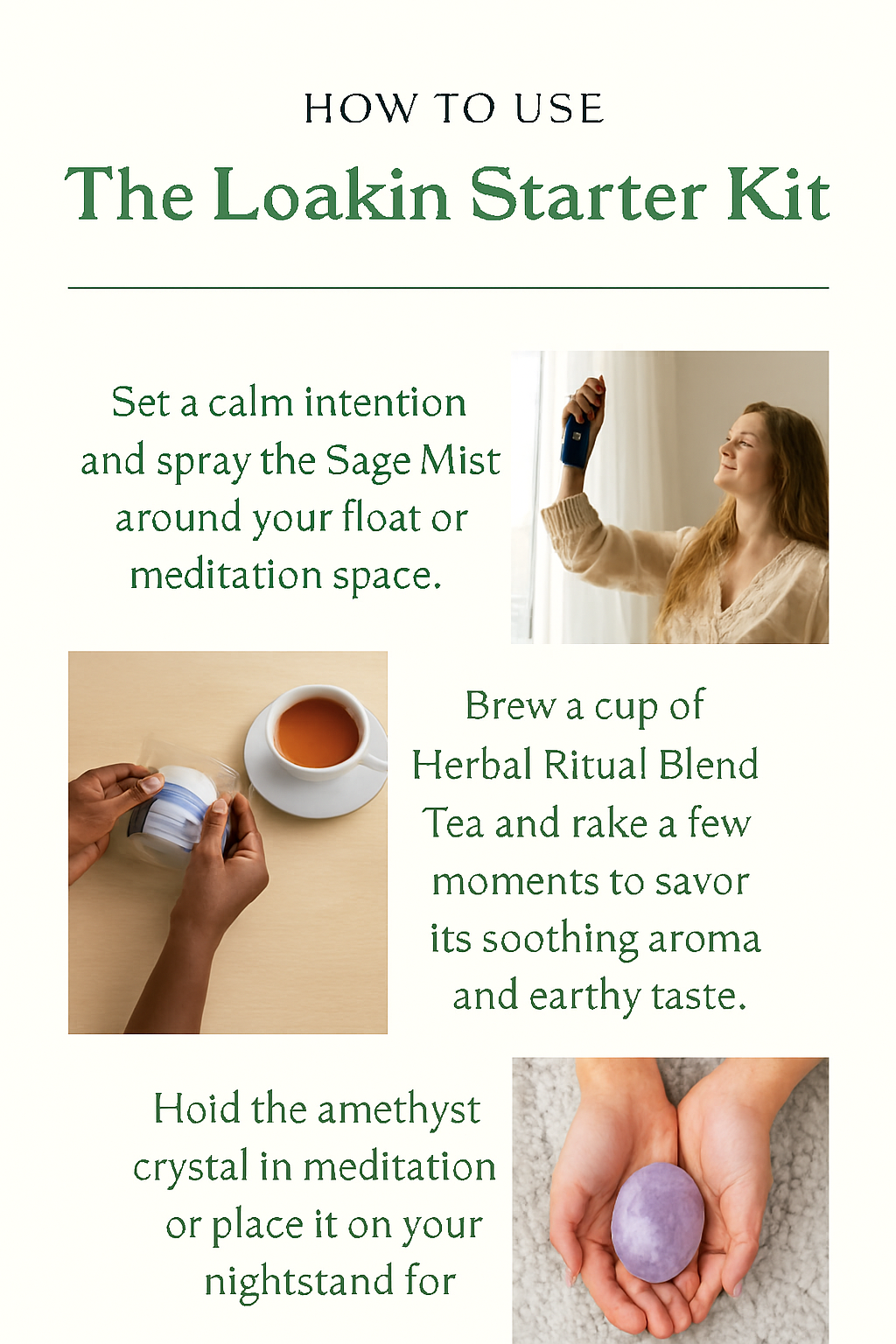 The Loakin Starter Kit - A Ritual of Clarity, Calm and Connection